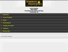 Tablet Screenshot of norrayproperties.ca